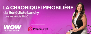 La chronique immobilière avec Bénédicte Landry